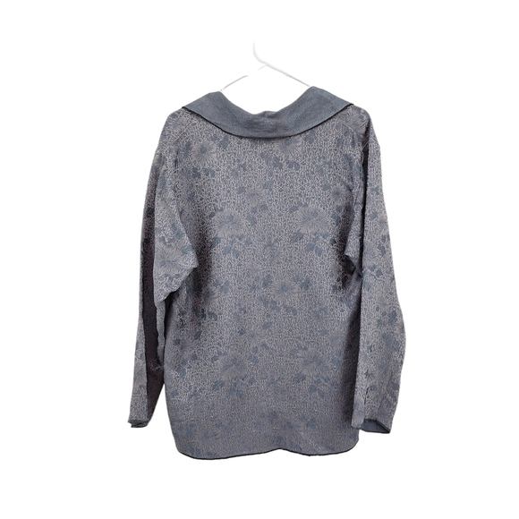 Cynthia Ashby Women's Floral Button Front Blouse - - Picture 6 of 6